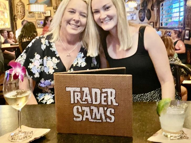 Guest Photo from Leah Rizer: Guests at Trader Sam's